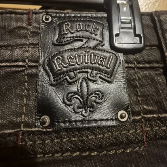 Rock Revival Ben Straight Jeans 31 - Picture 5 of 11